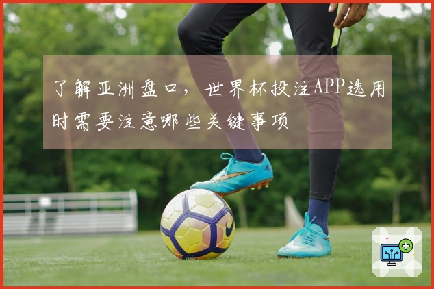 了解亚洲盘口，世界杯投注APP选用时需要注意哪些关键事项