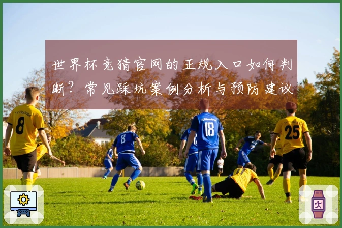 世界杯竞猜官网的正规入口如何判断？常见踩坑案例分析与预防建议