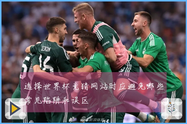 选择世界杯竞猜网站时应避免哪些常见陷阱和误区
